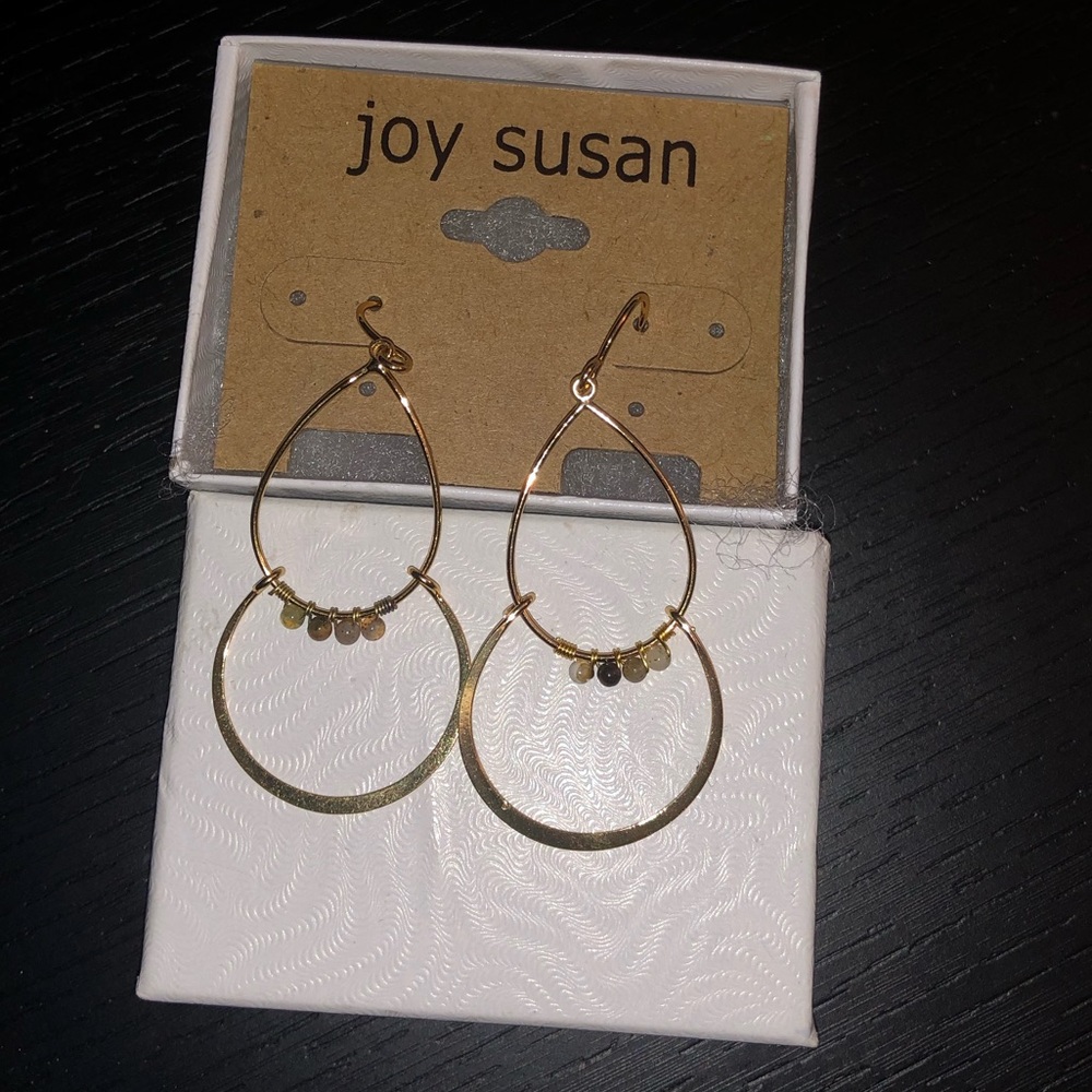 Double hoop earrings